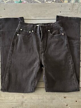 NWOT Madewell Black 90’s Straight-Jeans Tags Offers Welcomed